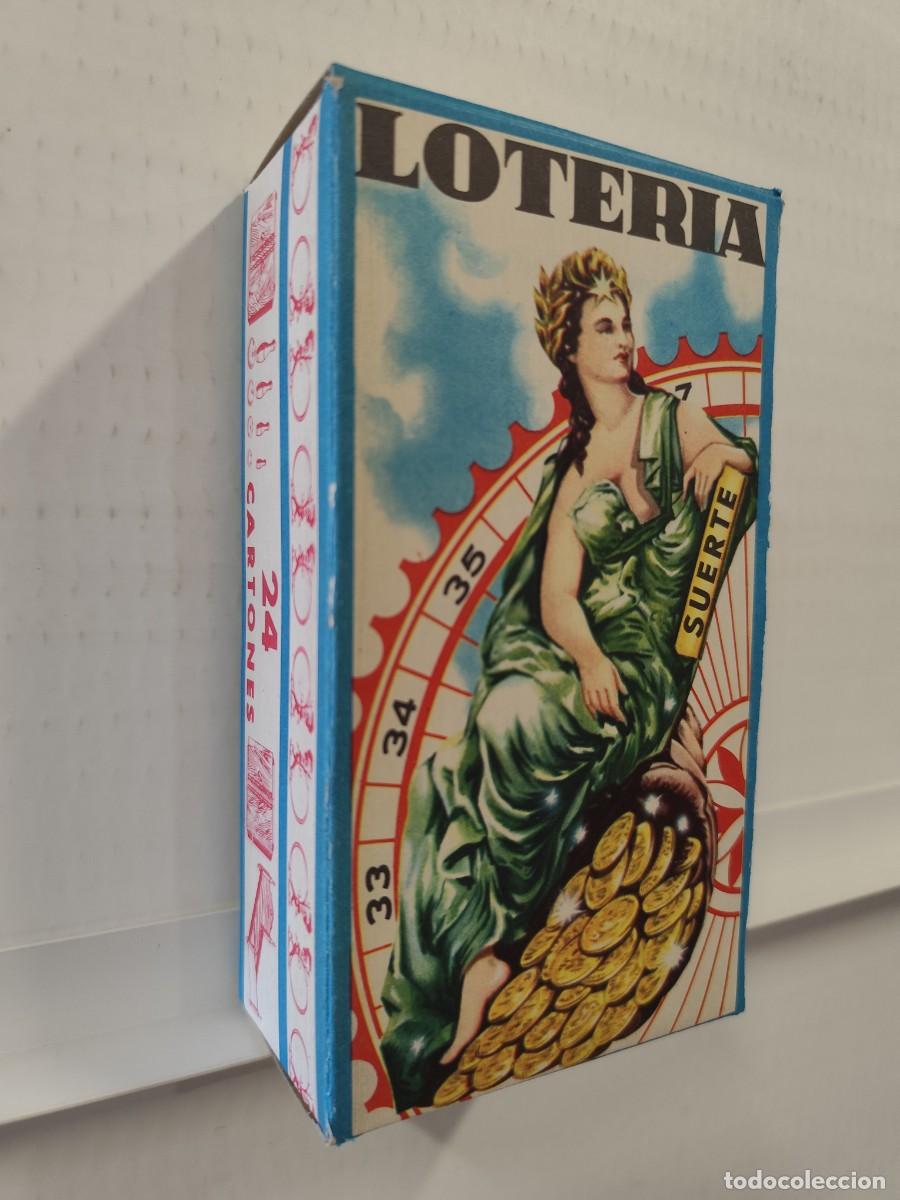 Juegos de mesa: CAJA VACIA DEL ANTIGUO JUEGO DE LOTERIA SUERTE A&Ntilde;OS 40