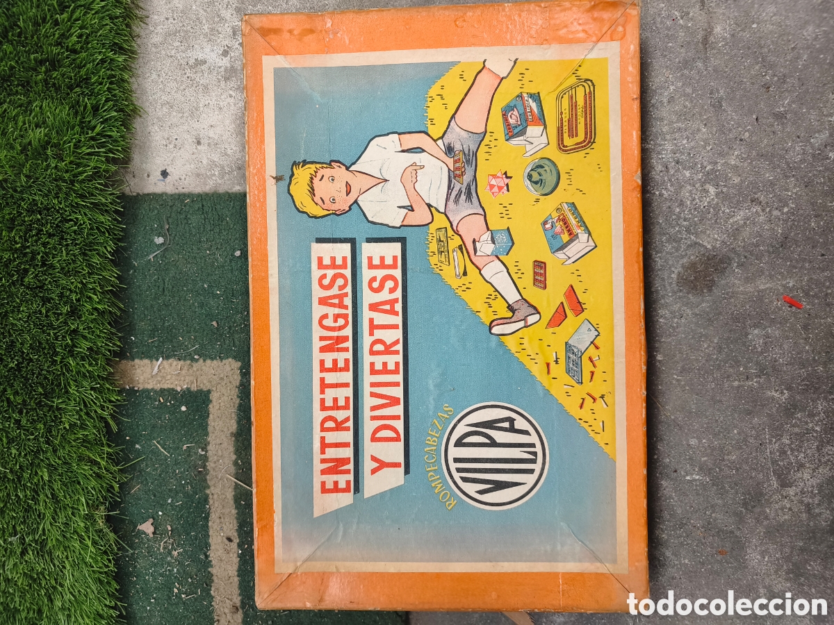 Juegos de mesa: Caja Rompecabezas Vilpa Vintage A&ntilde;os 70 - Juego de Ingenio Colecci&oacute;n