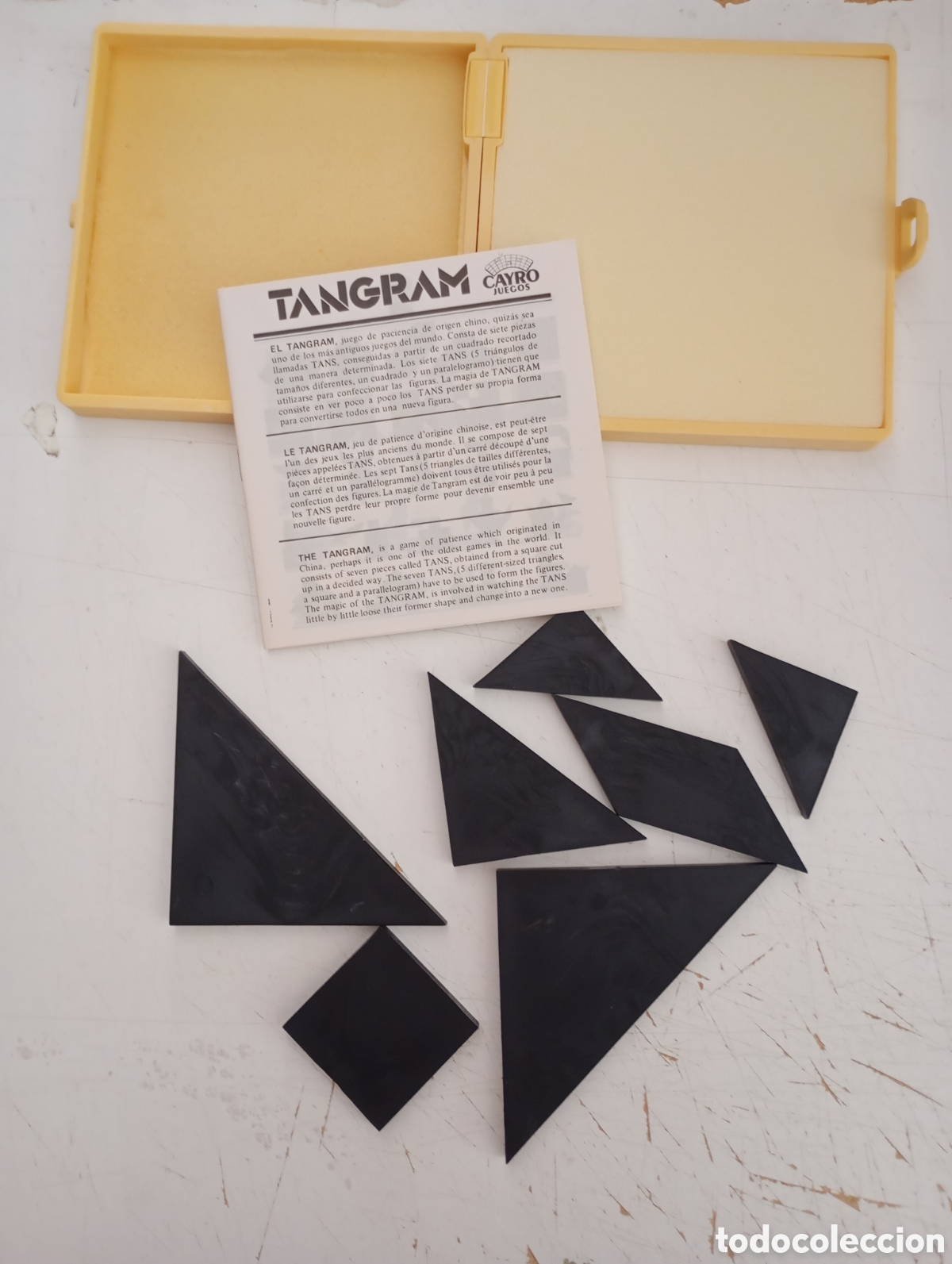 Juegos de mesa: TANGRAM CAYRO EN PERFECTO ESTADO - Foto 2