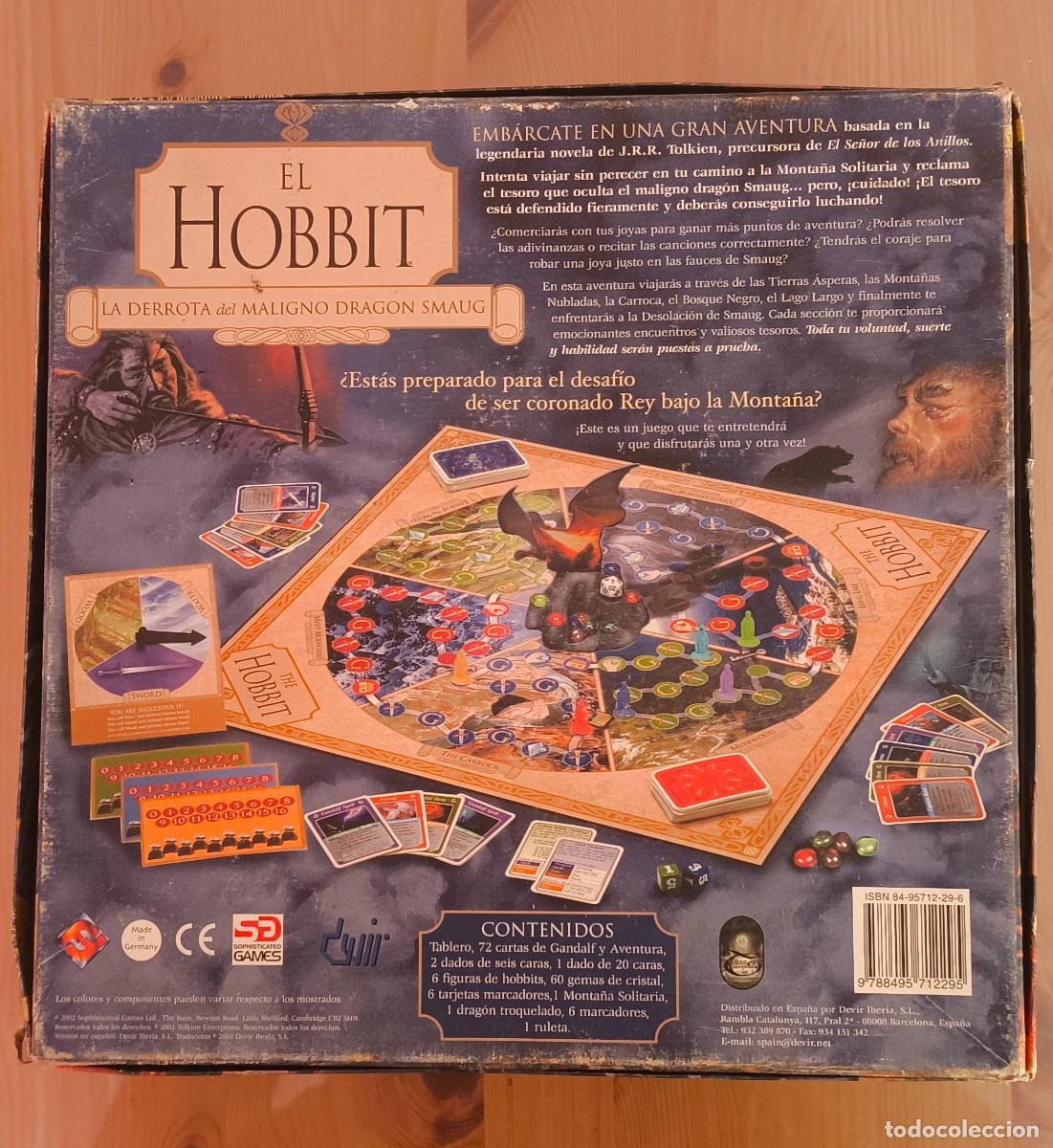 Juegos de mesa: JUEGO DE MESA EL HOBBIT , 2002 DEVIR LA DERROTA DEL MALIGNO DRAGON SMAUG - Foto 11