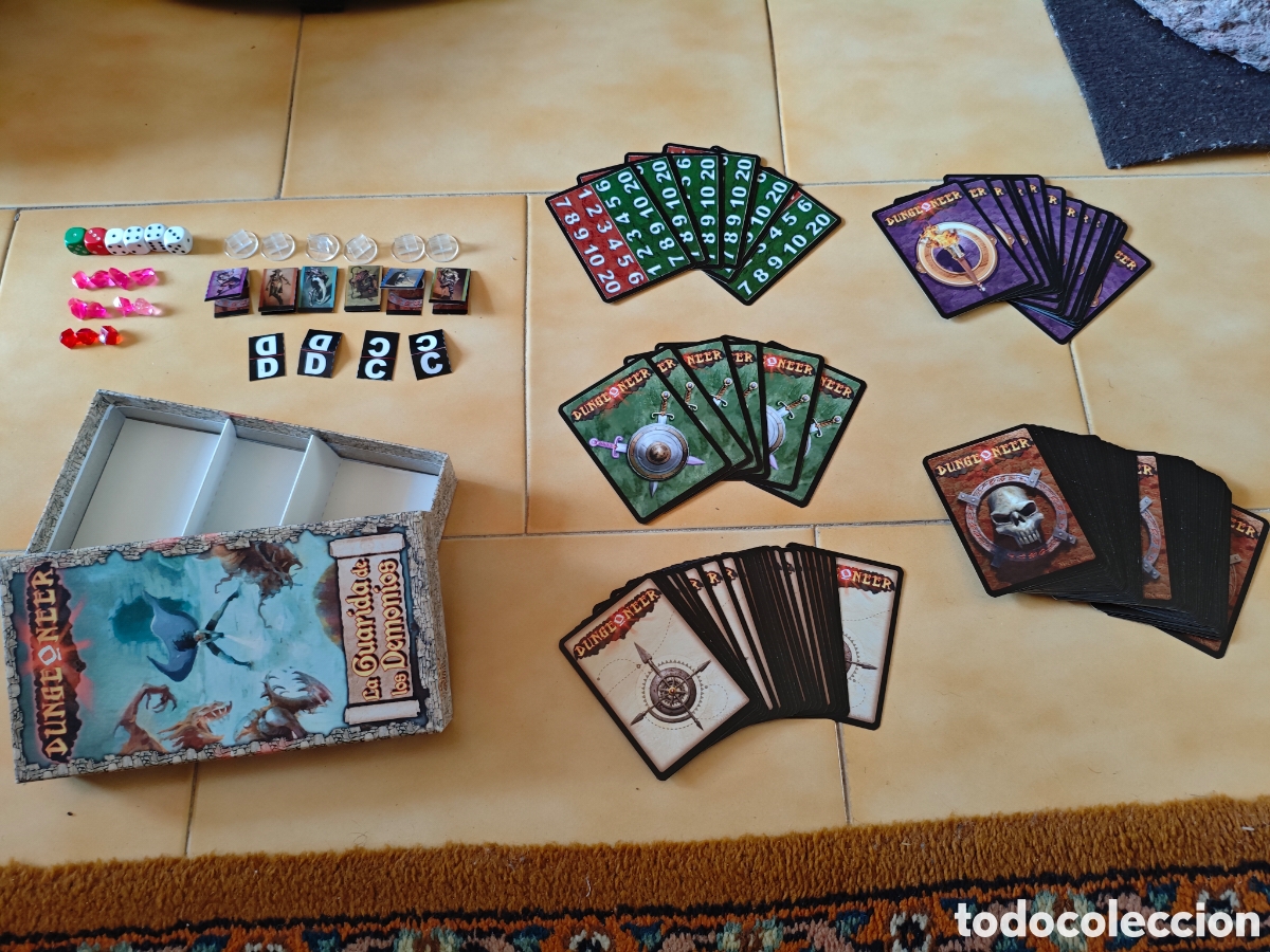 Juegos de mesa: Juego de cartas DUNGEONEER EXPANSION la guarida de los demonios