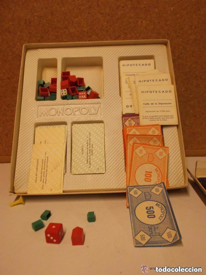 Juegos de mesa: MONOPOLY - CON LAS CALLES DE BARCELONA PARKER . Monopoly incompleto de Borras, de los 80