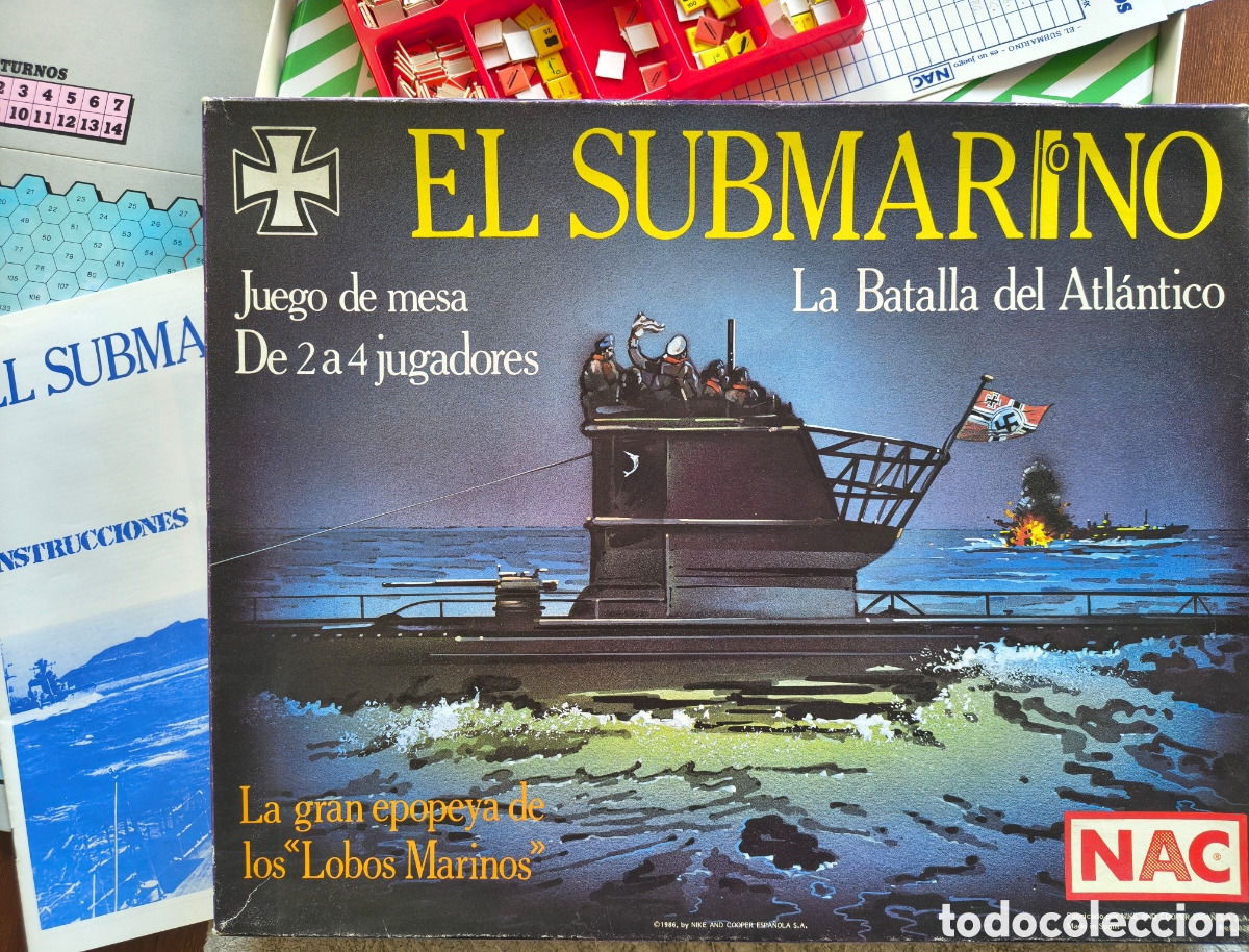 Juegos de mesa: El submarino NAC juego de mesa