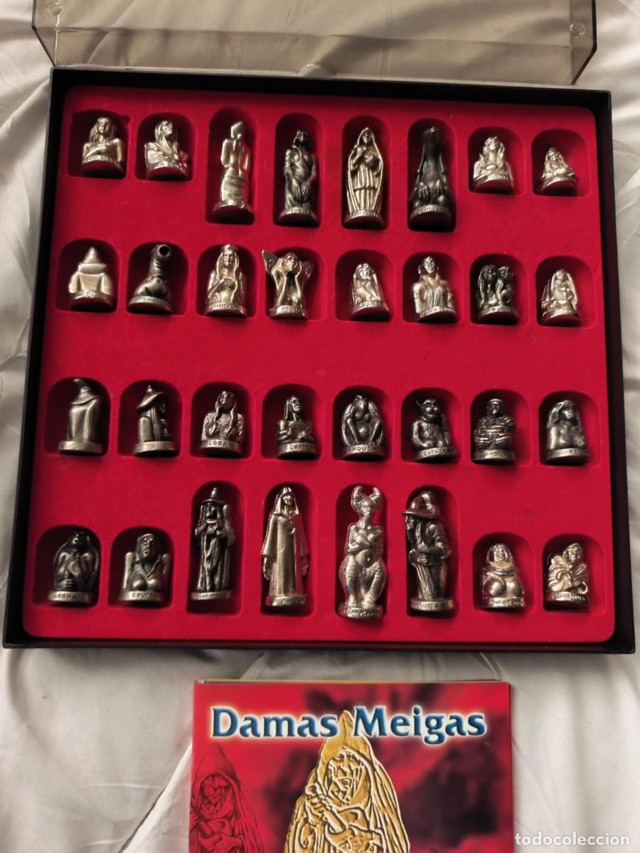 Juegos de mesa: Damas Meigas. Ajedrez. Una edici&oacute;n especial lanzada originalmente en Galicia. Faro de Vigo