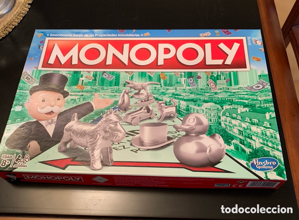 Juegos de mesa: Monopoly Hasbro &ndash; Juego de Mesa Cl&aacute;sico Completo en Excelente Estado monopolio en espa&ntilde;ol