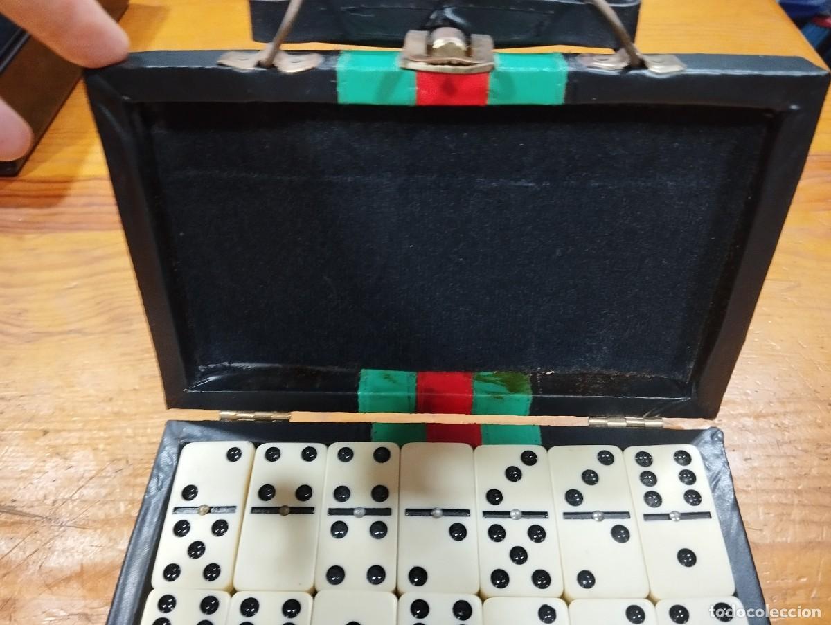 Juegos de mesa: JUEGO DOMINO EN MALETA. - Foto 4