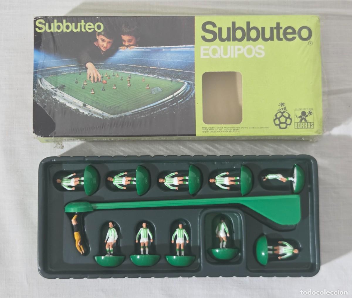 Juegos de mesa: Subbuteo de Real Betis, Borras, Ref: C-100