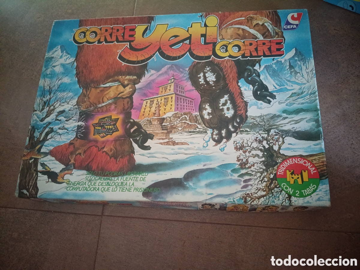 Juegos de mesa: Juego de mesa Corre Yeti Corre de Cefa