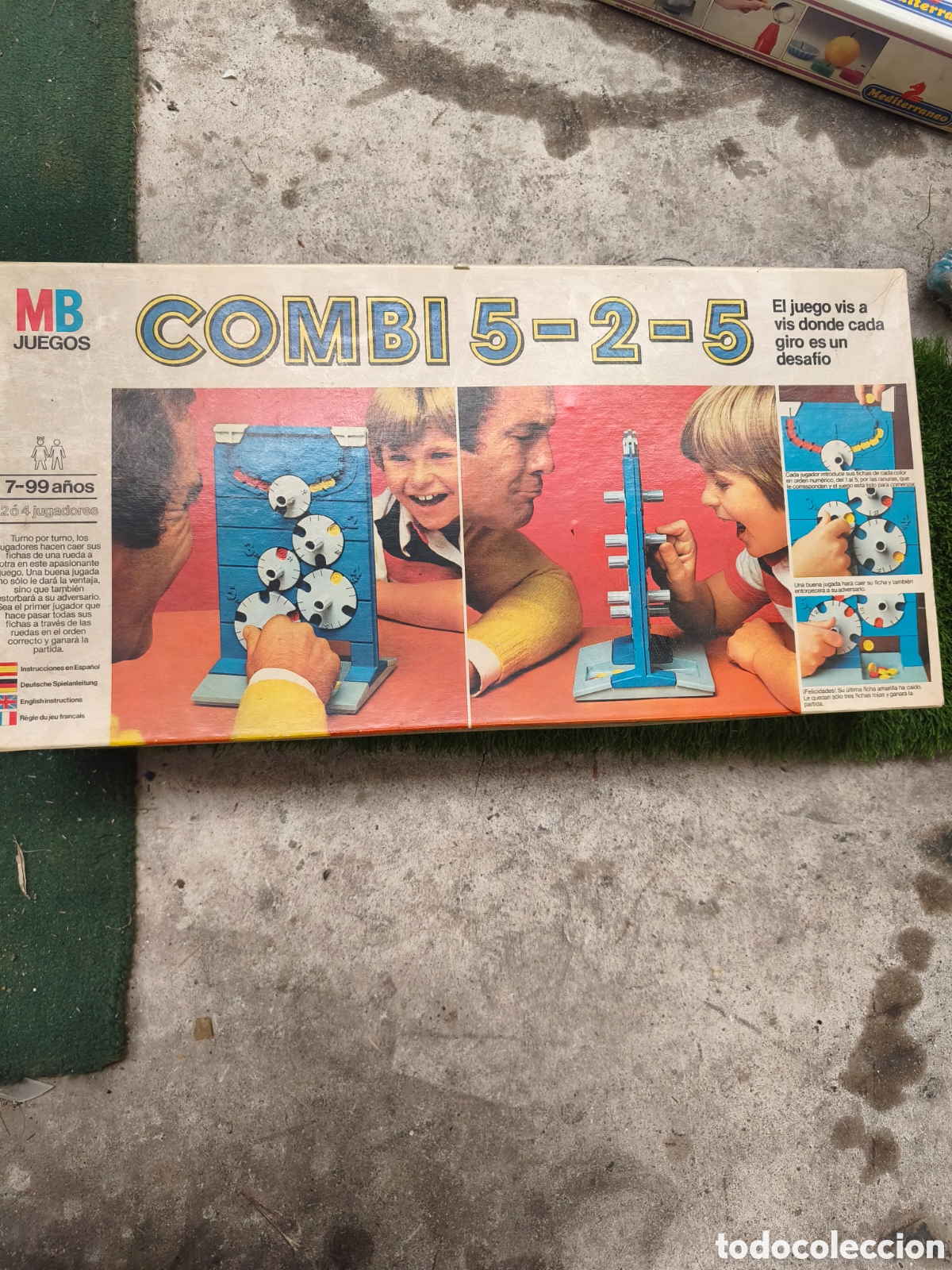 Juegos de mesa: Juego de mesa antiguo COMBI 5-2-5 (MB Juegos, 1983) Vintage