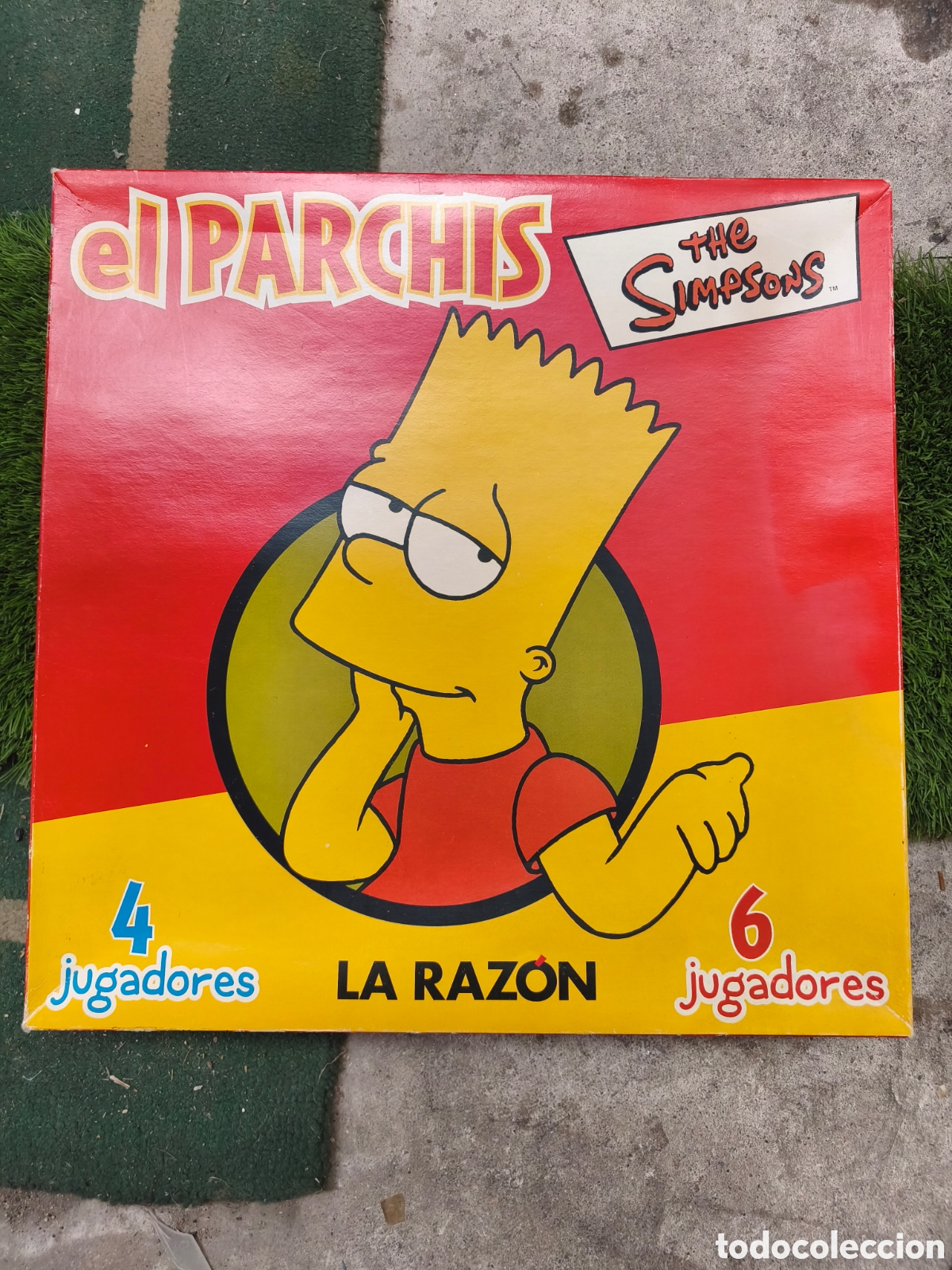 Juegos de mesa: El Parch&iacute;s de Los Simpson 6 jugadores