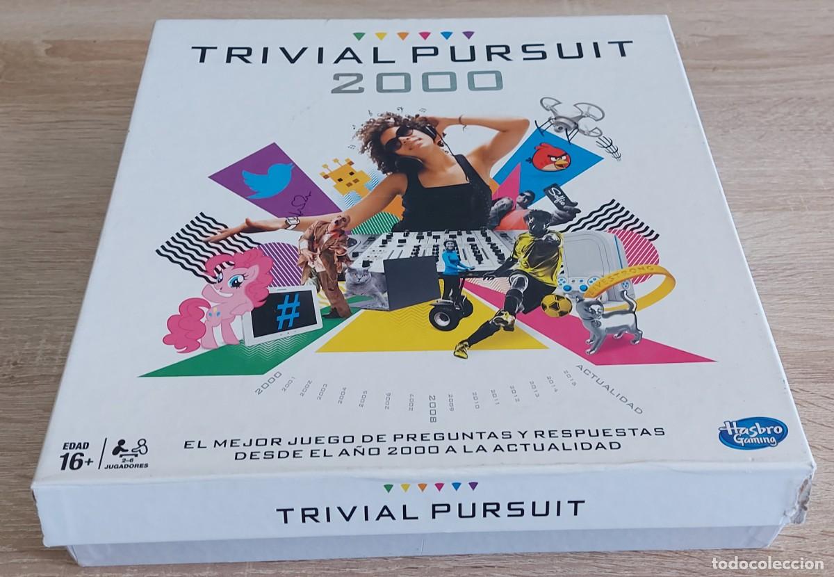 Juegos de mesa: Juego de mesa TRIVIAL PURSUIT 2000 HASBRO A&Ntilde;O 2015