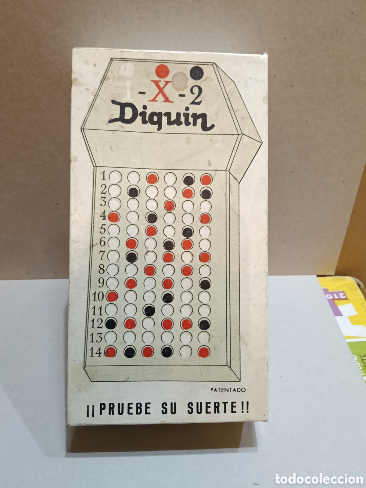 Juegos de mesa: Juego 1-X-2 D I Q U I N