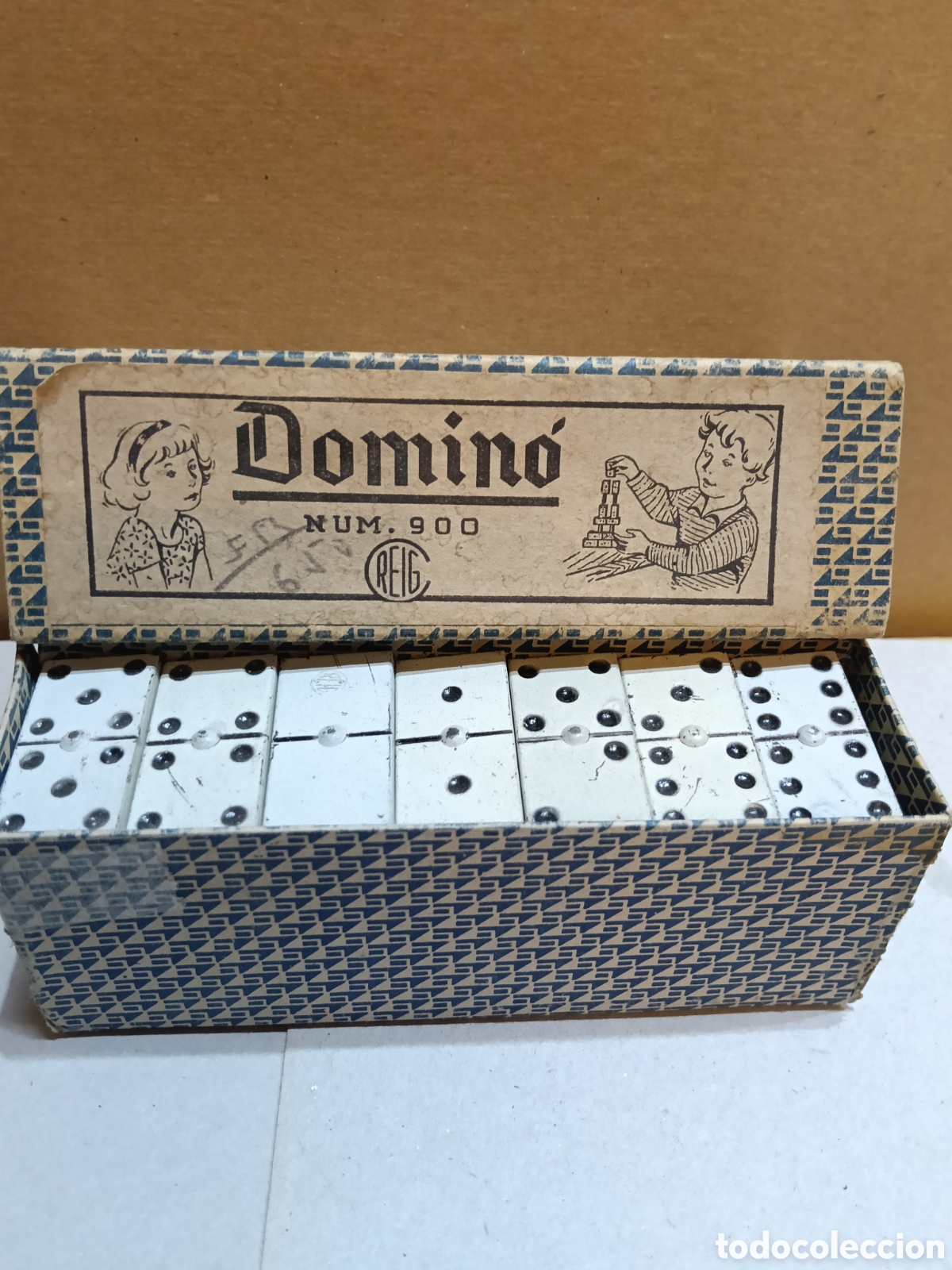 Juegos de mesa: Domino de REIG, en chapa