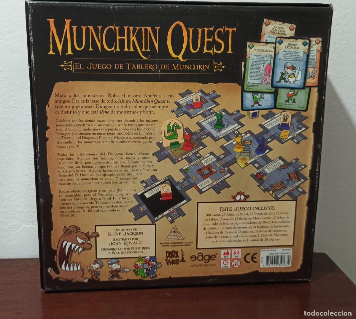 Juegos de mesa: MUNCHKIN QUEST juego de mesa - Foto 2