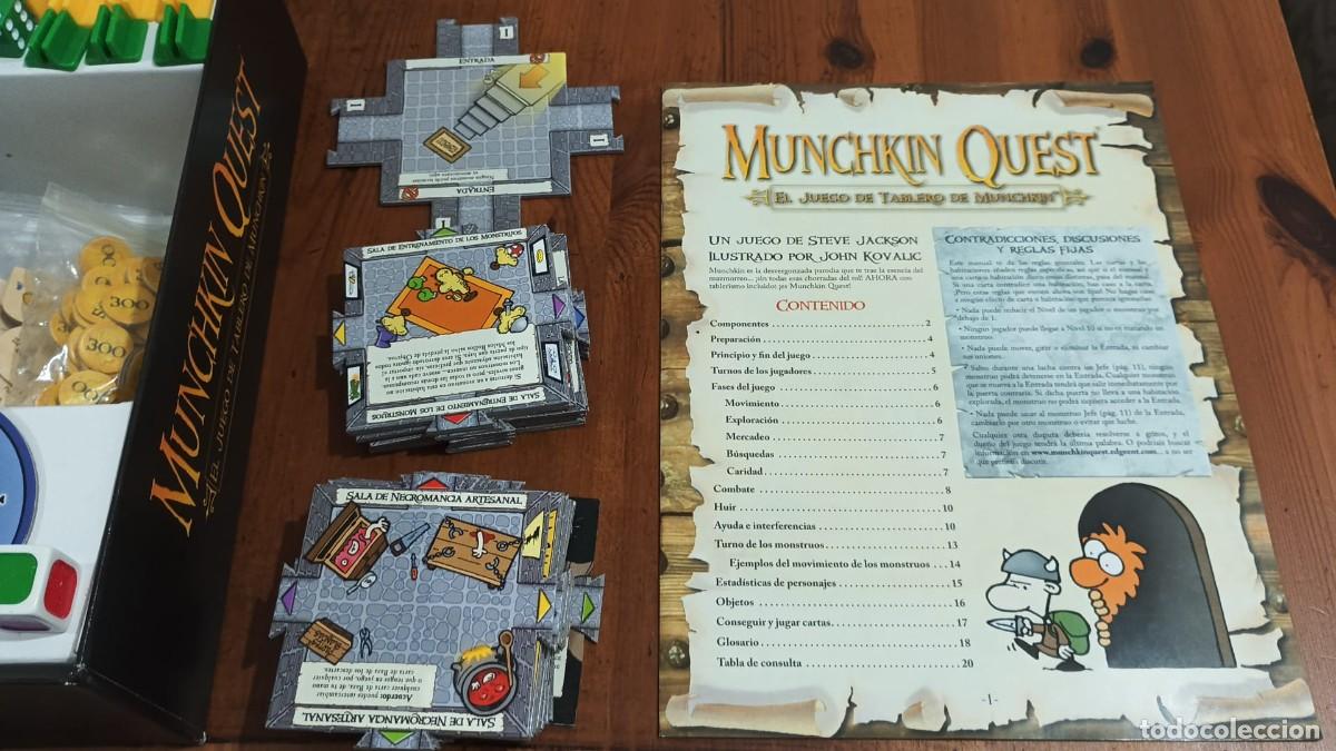 Juegos de mesa: MUNCHKIN QUEST juego de mesa - Foto 5