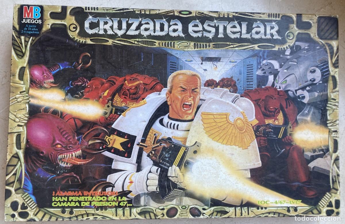 Juegos de mesa: Juego CRUZADA ESTELAR / MB JUEGOS / Casi completo / Leer descripci&oacute;n y detalle-estado de las piezas