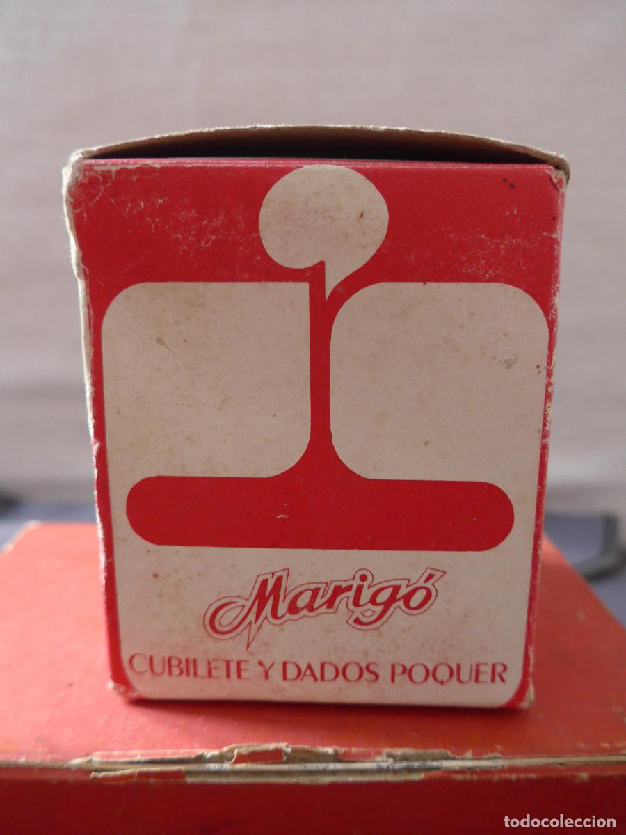 Juegos de mesa: CUBILETE Y DADOS POKER MARIGO - Foto 2