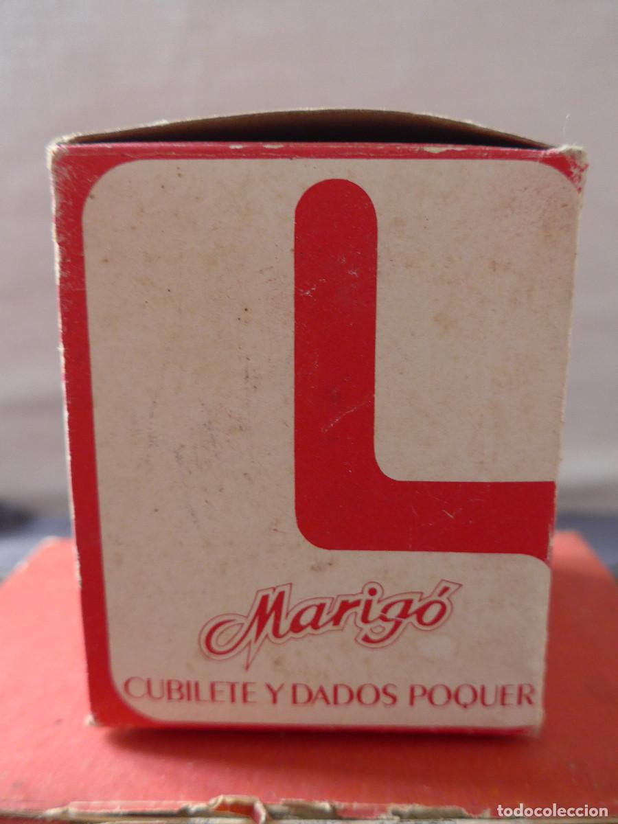 Juegos de mesa: CUBILETE Y DADOS POKER MARIGO - Foto 4