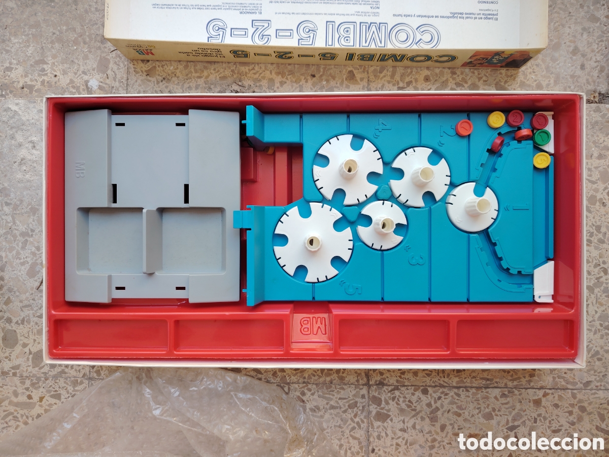 Juegos de mesa: Combi 5 2 5, MB JUEGOS vintage - Foto 2