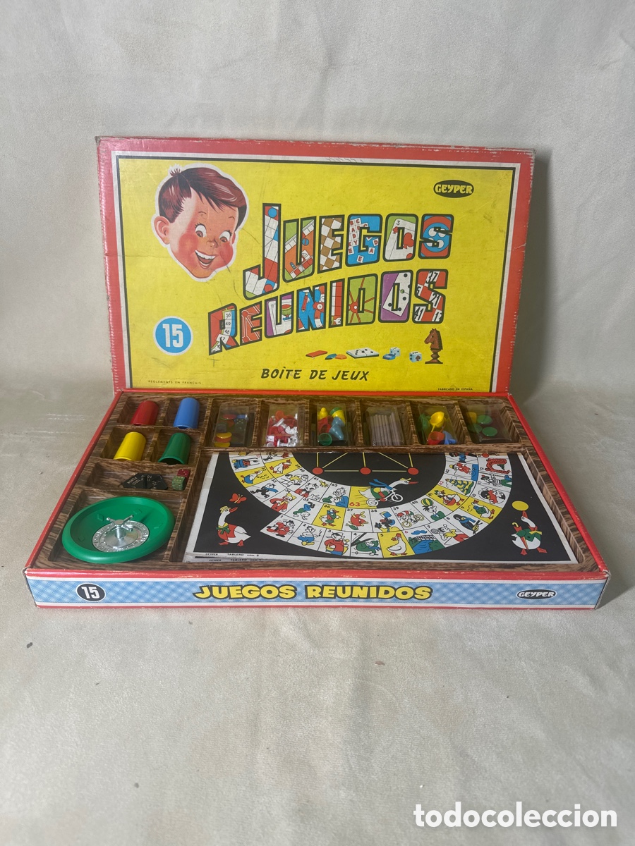 Brettspiele: Juegos reunidos Geyper. COMPLETO