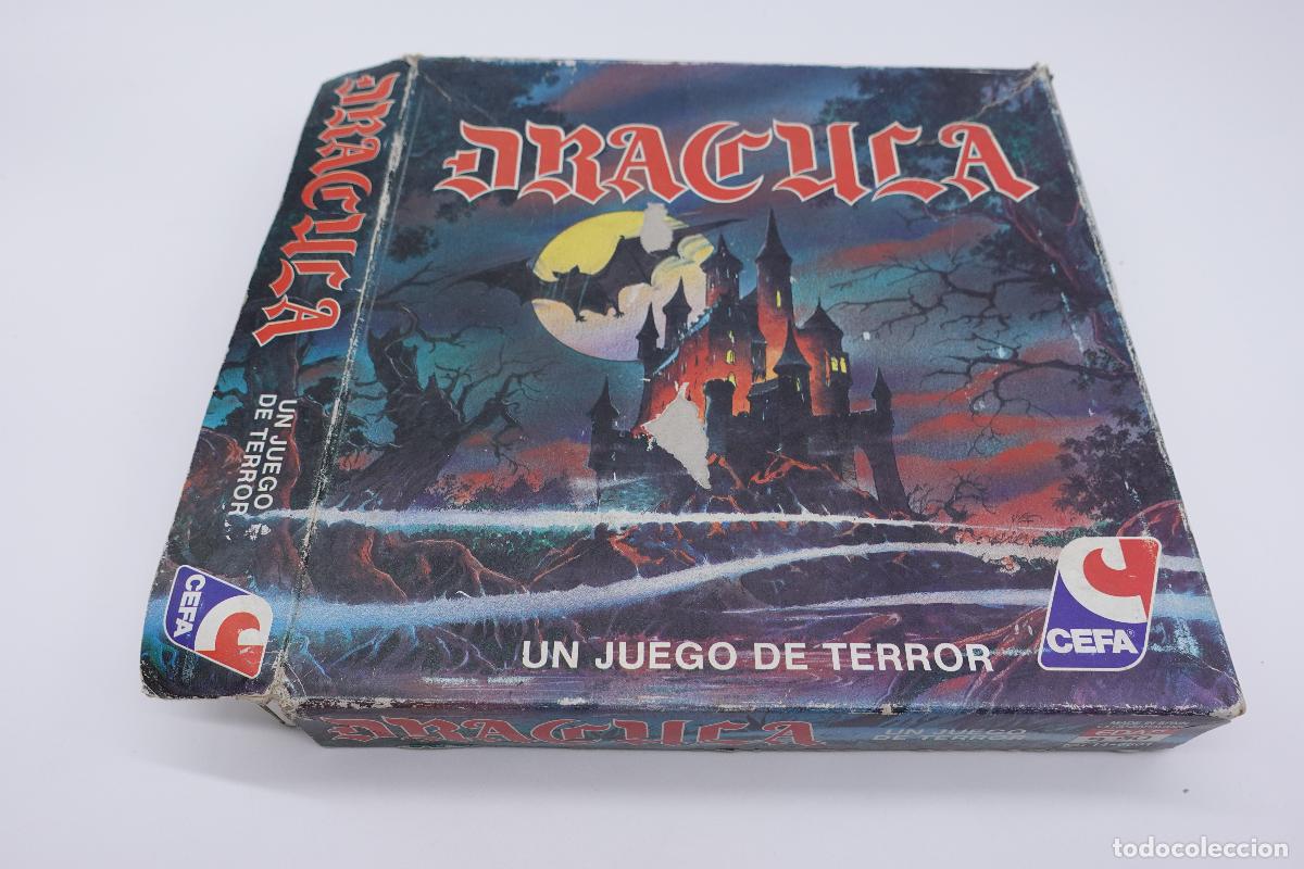 Juegos de mesa: JUEGO DE MESA DRACULA CEFA UN JUEGO DE TERROR CEFA VINTAGE ORIGINAL A&Ntilde;OS 80