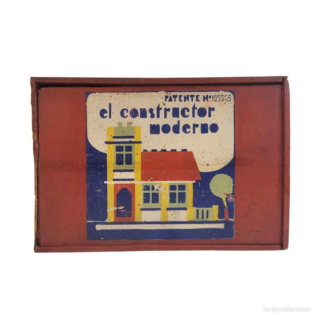Juegos de mesa: Juego de mesa &ldquo;El constructor moderno&rdquo;, 30&rsquo;s - Espa&ntilde;a