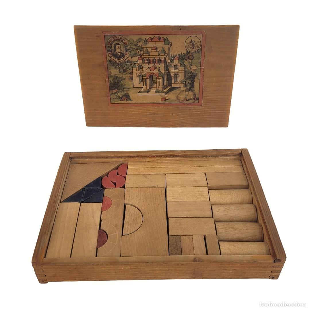 Juegos de mesa: Juego de mesa &ldquo;Fr&ouml;bel&rsquo;s Architektur&rdquo;, siguiendo a Friedrich Fr&ouml;bel, p.s. XX - Alemania
