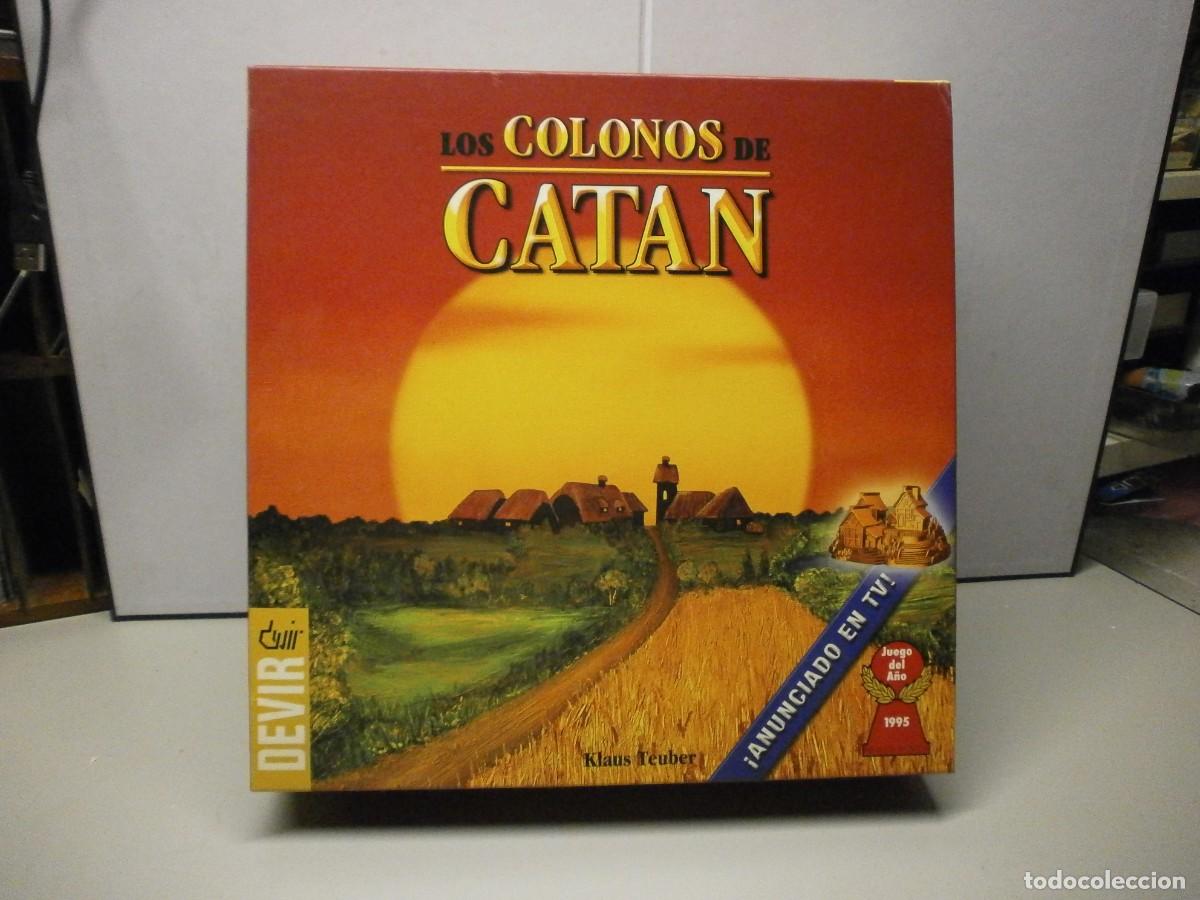 Juegos de mesa: juego los colonos de catan devir klaus teuber NUEVO NUNCA USADO sin destroquelar