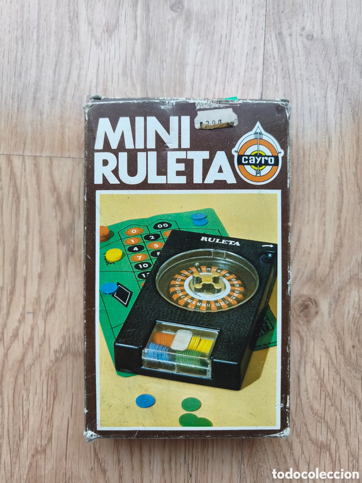 Jogos de mesa: Mini Ruleta Vintage Cayro (A&ntilde;os 80) - &iexcl;En perfecto estado!