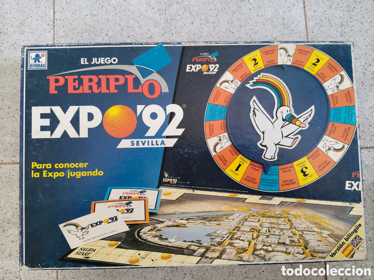 Juegos de mesa: PERIPLO. JUEGO DE MESA DE LA EXPO '92. SEVILLA.