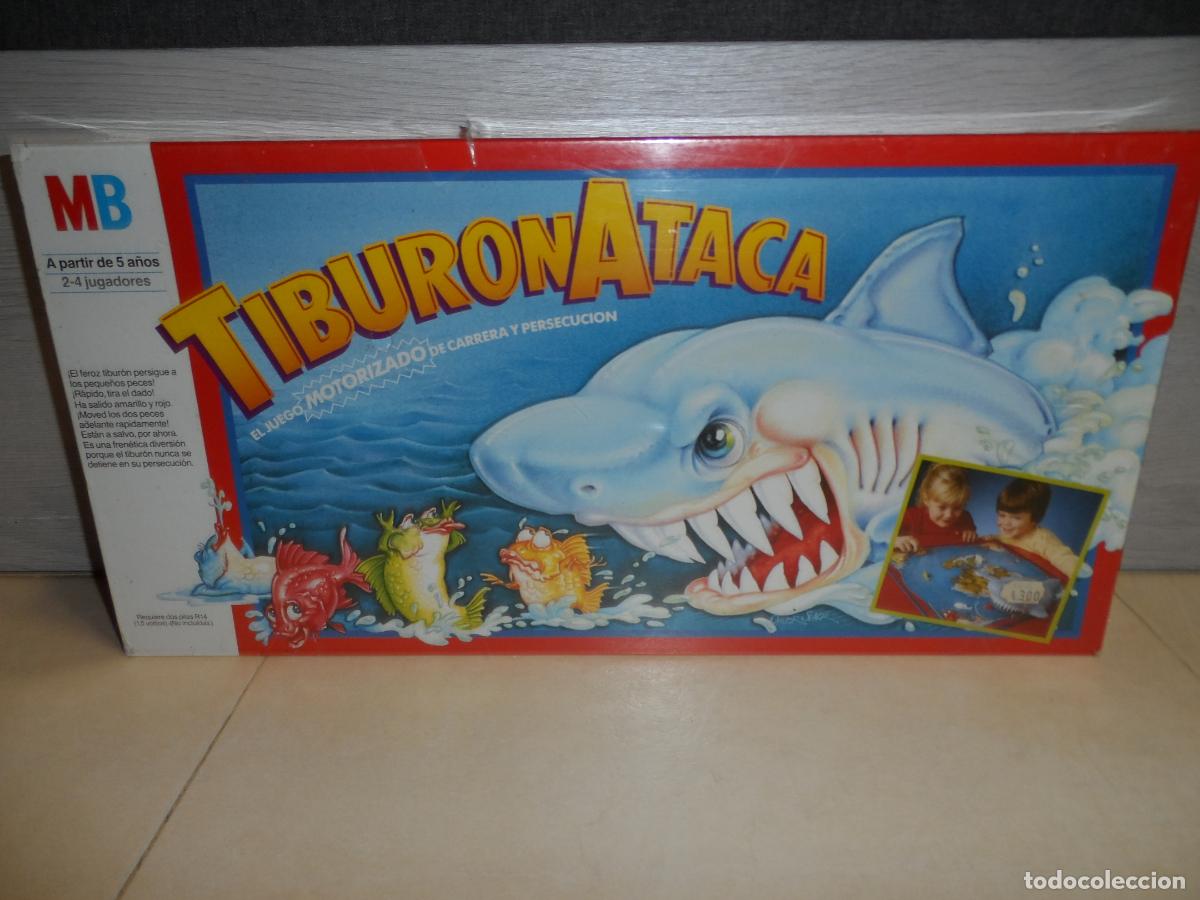 Juegos de mesa: JUEGO DE MESA TIBURON ATACA MB 1988 NUEVO