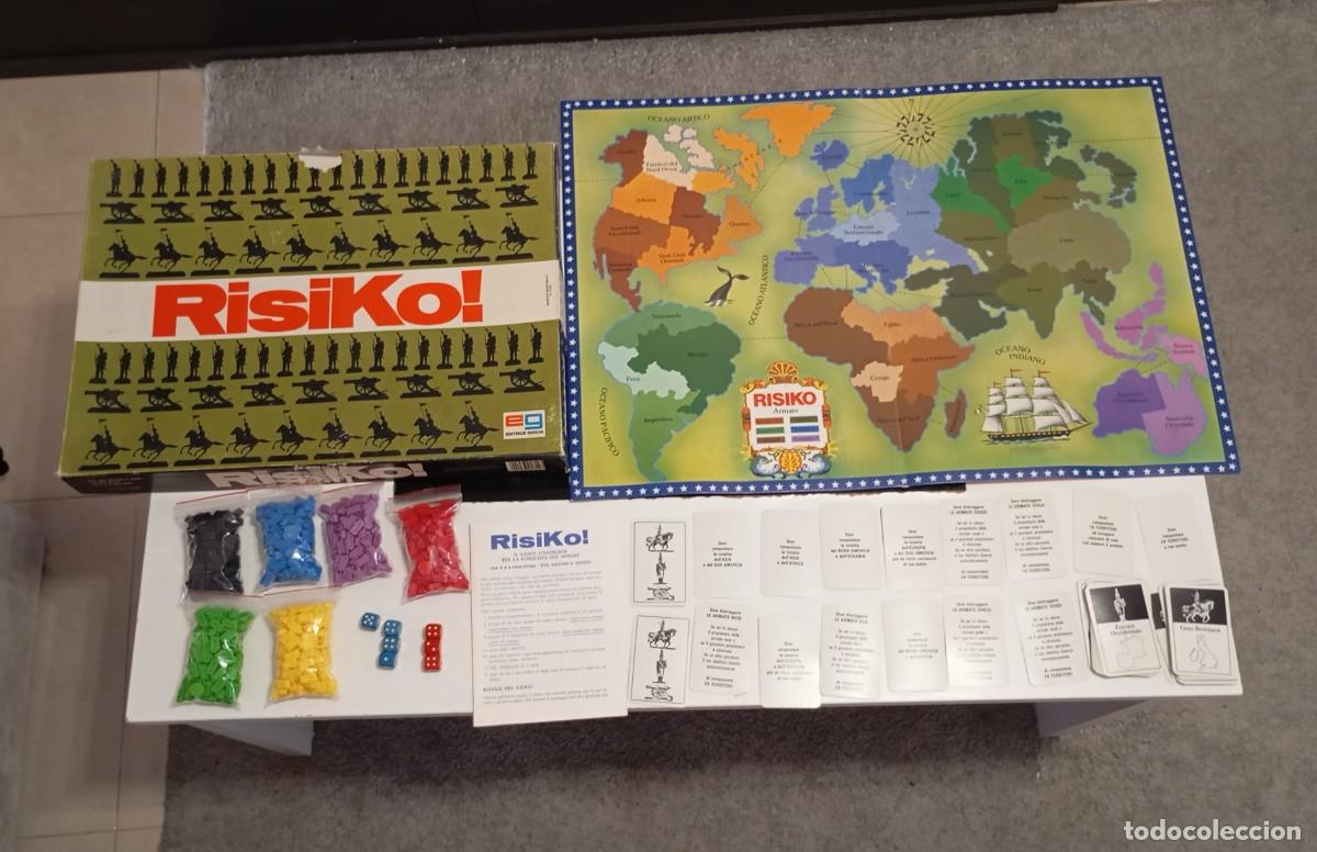 Jeux de table: JUEGO DE MESA DE ESTRATEGIA, RISIKO!,EDITRICE GIOCHI(EG) VINTAGE DE LOS A&Ntilde;OS 70-80 HECHO EN ITALIA