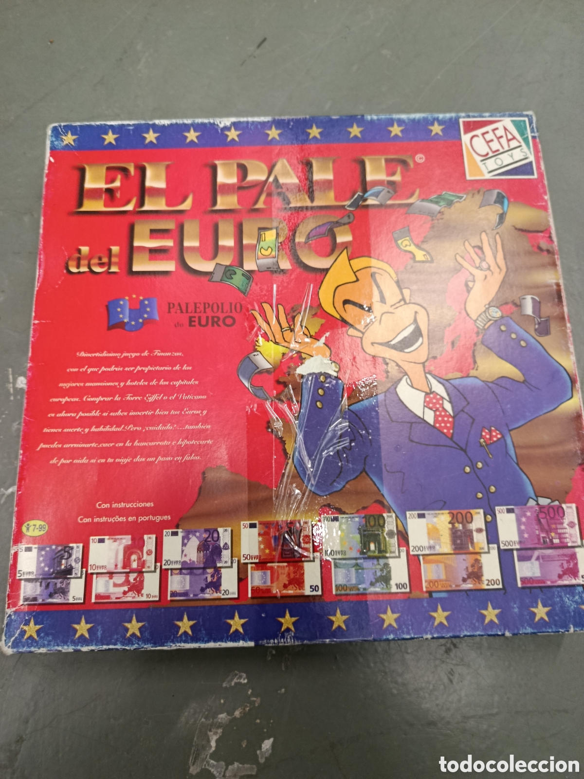Juegos de mesa: Juego:El pal&eacute; del euro