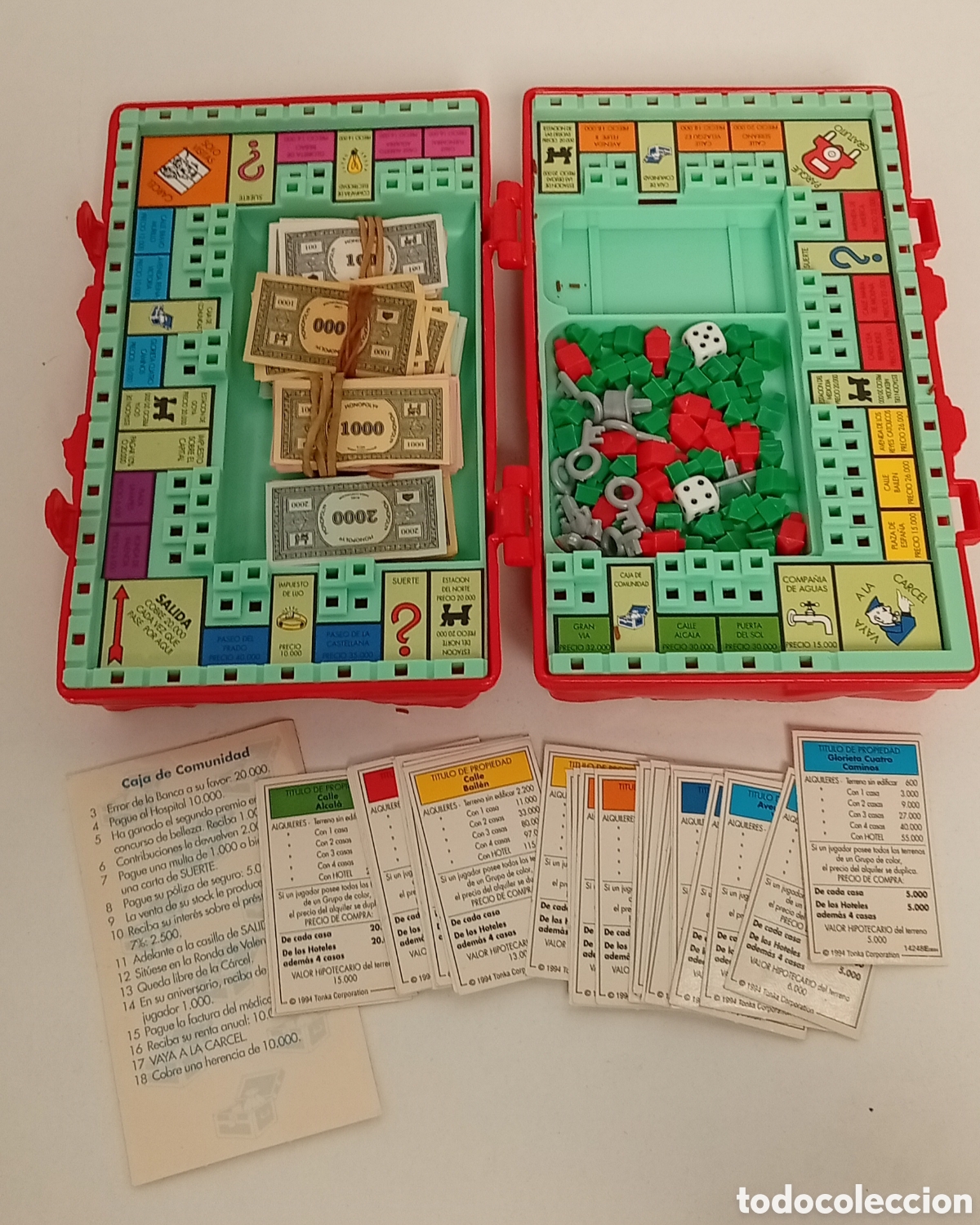 Juegos de mesa: MONOPOLY ANTIGUO DE VIAJE ESTILO MALETIN