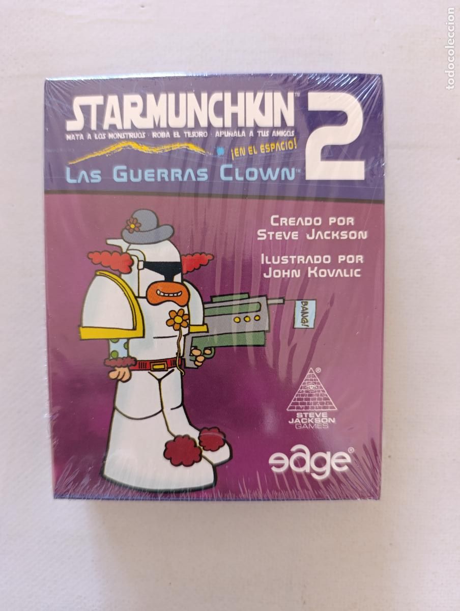 Juegos de mesa: STARMUNCHKIN 2 LAS GUERRAS CLOWN - EXPANSION - CASTELLANO - NUEVO - STAR MUNCHKIN (334B#w)