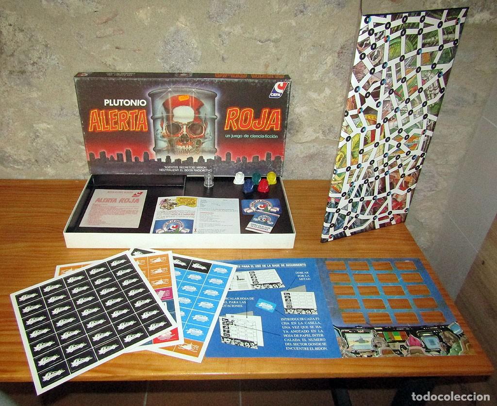 Juegos de mesa: ALERTA ROJA, DE CEFA - A ESTRENAR, CONTENIDO SIN USAR - ANTIGUO JUEGO DE MESA - COMPLETO