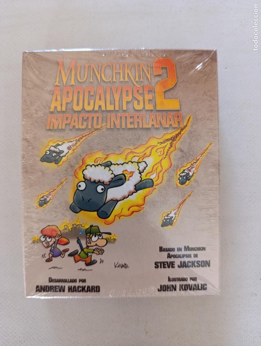 Juegos de mesa: MUNCHKIN APOCALYPSE 2 - IMPACTO INTERLANAR - EXPANSION - CASTELLANO - NUEVO (9ZC#w)