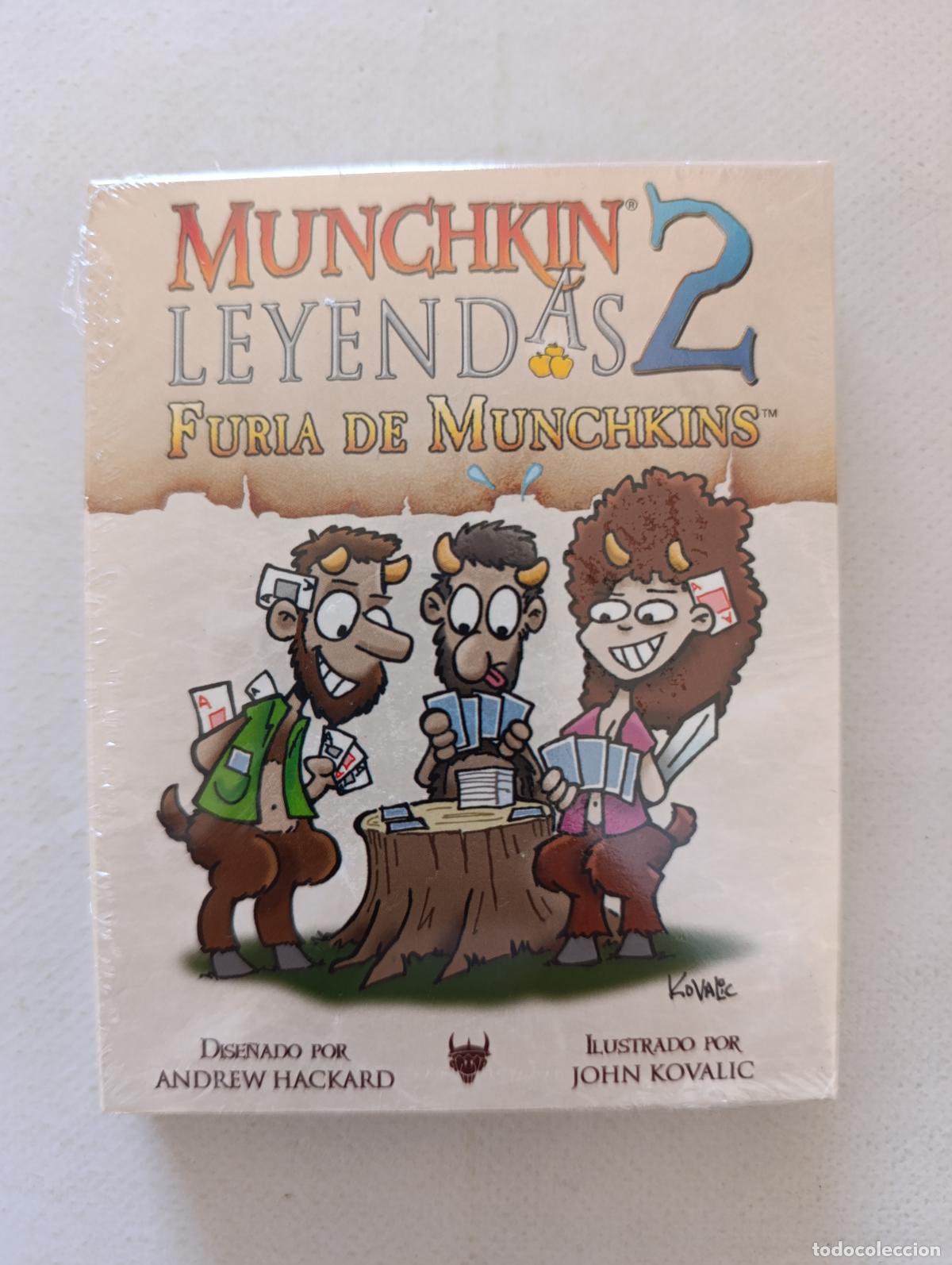 Juegos de mesa: MUNCHKIN LEYENDAS 2 - FURIA DE MUNCHKINS - EXPANSION - CASTELLANO - NUEVO (9ZC#w)