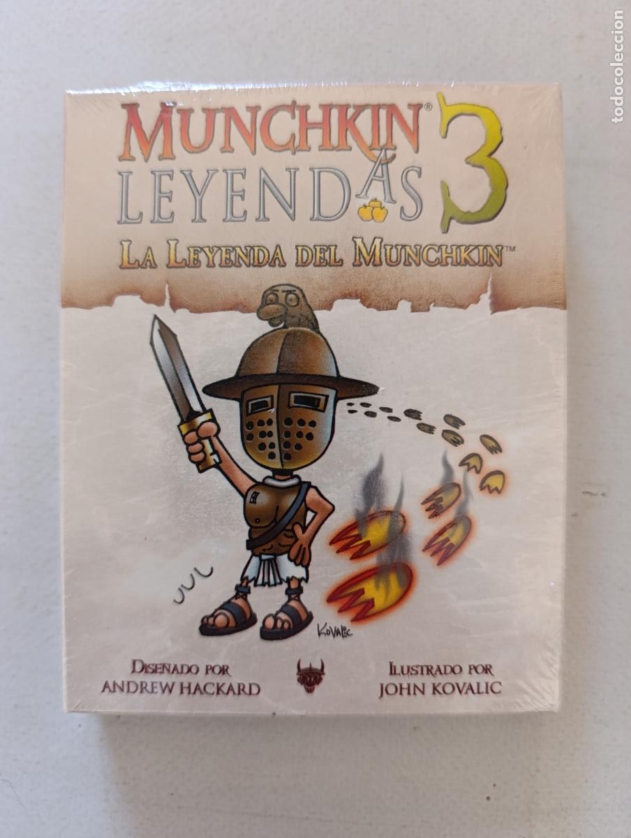 Juegos de mesa: MUNCHKIN LEYENDAS 3 - LA LEYENDA DEL MUNCHKIN - EXPANSION - CASTELLANO - NUEVO (334C#w)