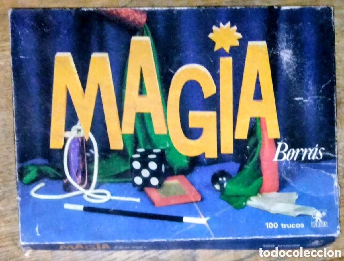Juegos de mesa: antiguo JUEGO &rdquo;MAGIA BORR&Aacute;S&rdquo; a&ntilde;os 70 EN BUEN ESTADO se&ntilde;ales de uso normales (incluye &rdquo;ver fotos&rdquo;)