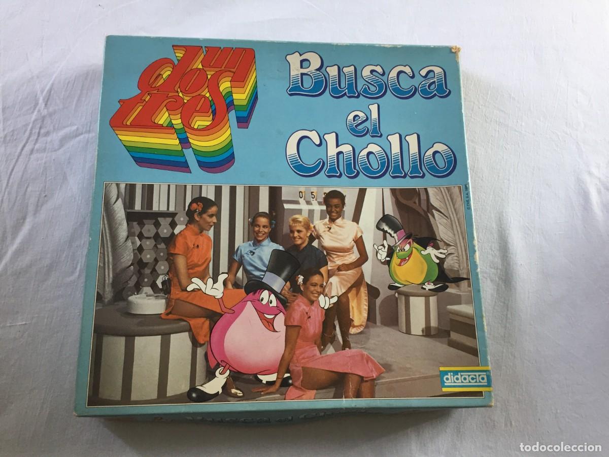 Juegos de mesa: JUEGO DEL PROGRAMA DE TV UN DOS TRES - BUSCA EL CHOLLO - DIDACTA A&Ntilde;OS 80