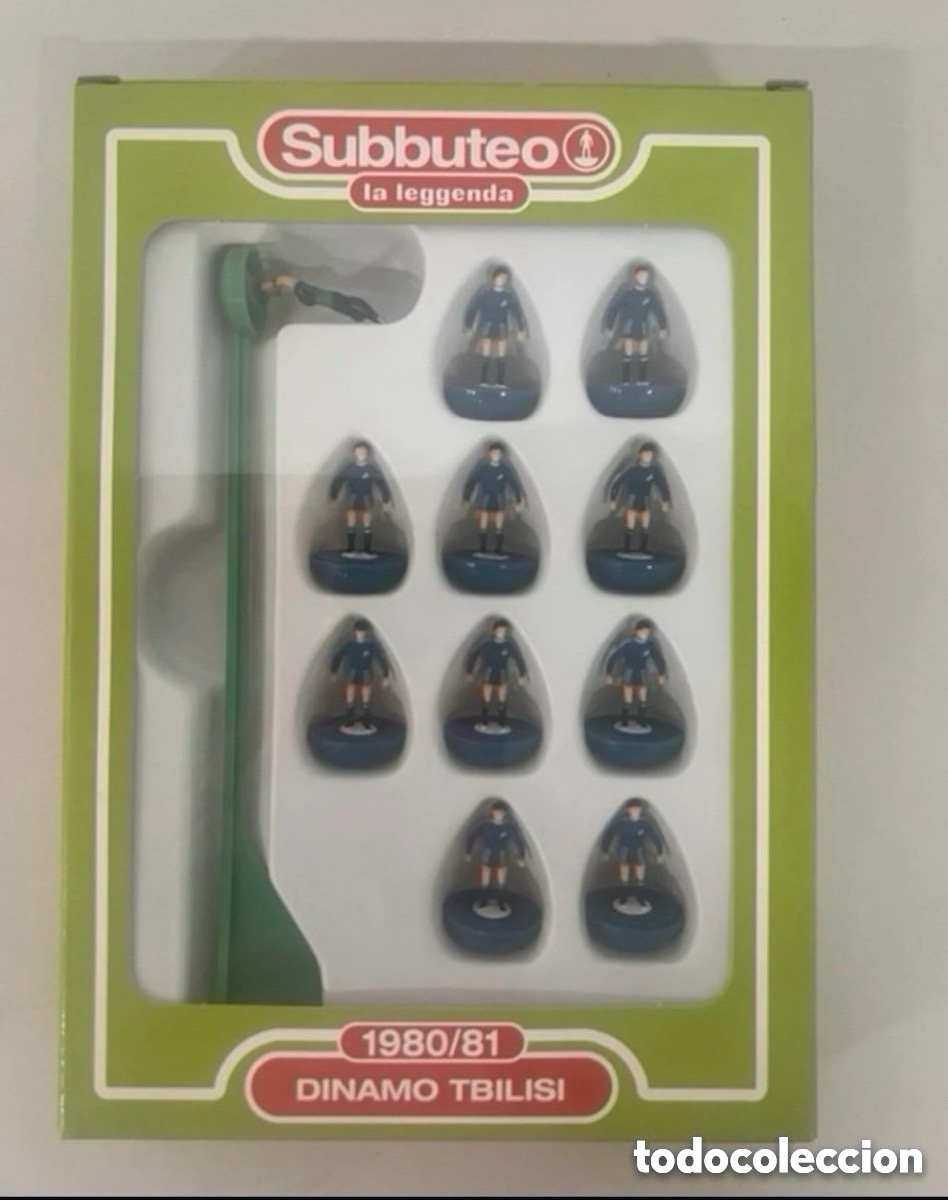 Juegos de mesa: Subbuteo la leggenda, equipo de f&uacute;tbol Dinamo Tbilisi (A17)