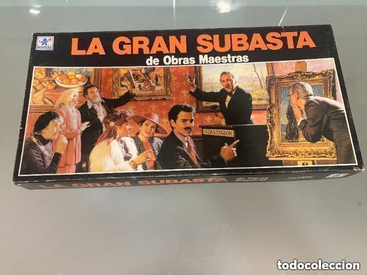 Jogos de mesa: Lote de 2 juegos de mesa Gran Subasta Inkognito Parker MB