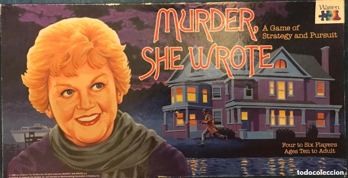 Jogos de mesa: Juego de mesa se ha escrito un crimen Murder she wrote en ingl&eacute;s muy raro