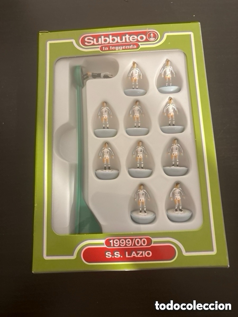 Board Games: Subbuteo la leggenda, equipo de f&uacute;tbol Lazio (A25)