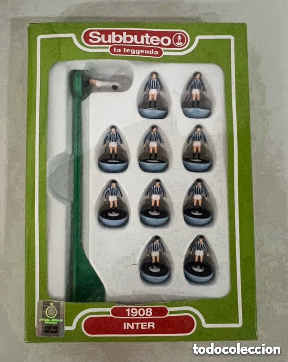 Jeux de table: Subbuteo la leggenda, equipo de f&uacute;tbol Inter 1908 (A25)