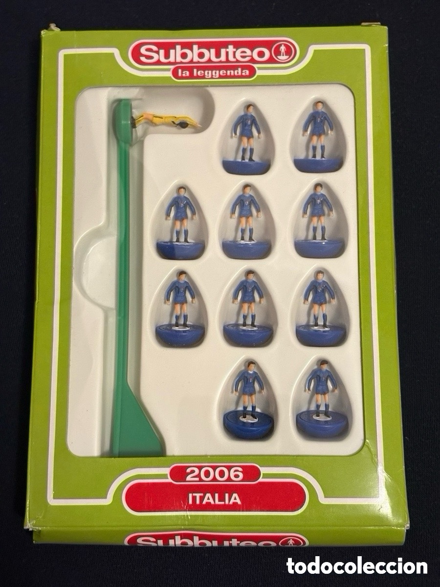 Jeux de table: F&uacute;tbol, Subbuteo La Leggenda, Hasbro, Italia 2006 (A26)
