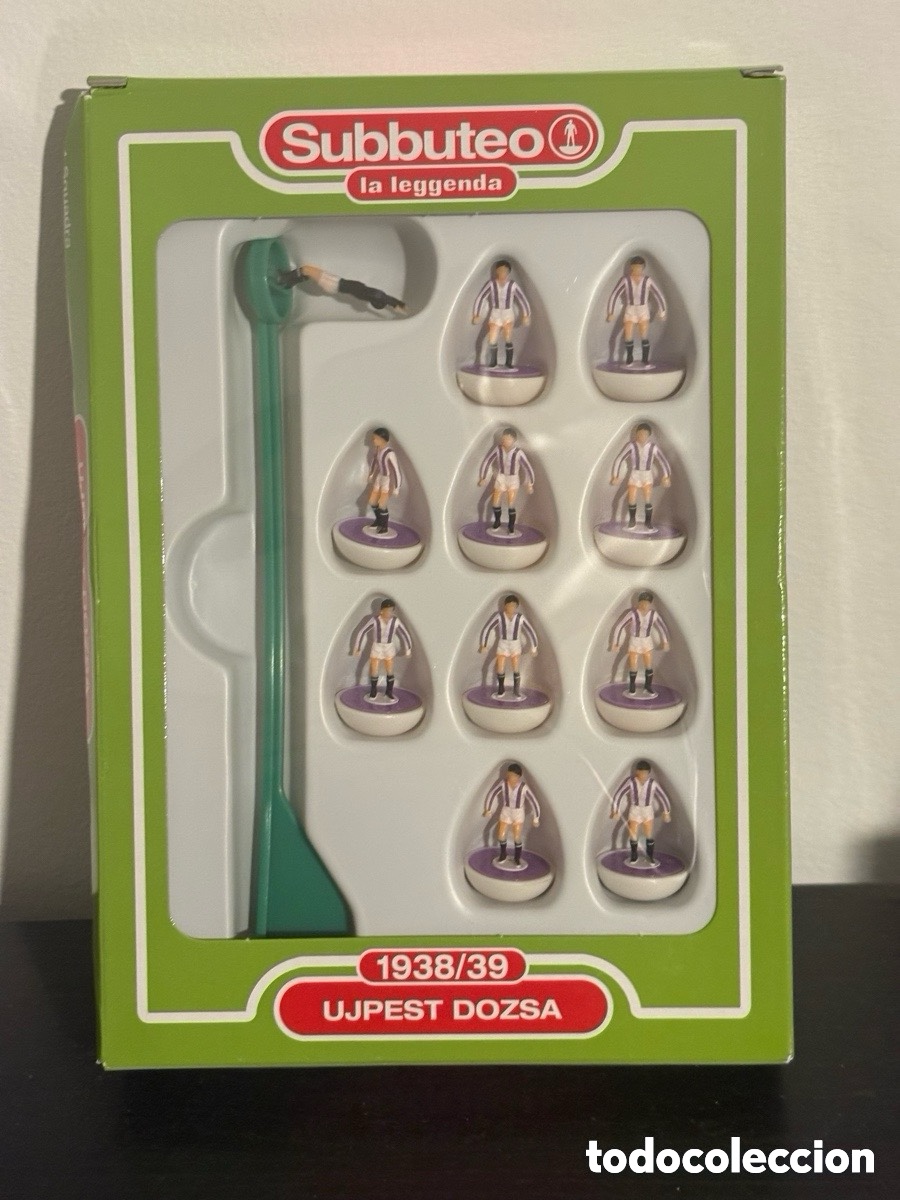 Brettspiele: F&uacute;tbol, Subbuteo La Leggenda, Ujpest Dozsa (A17)