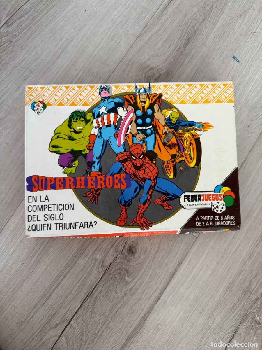 Juegos de mesa: Juego Superh&eacute;ores de Marvel - Feber Juegos de Mesa