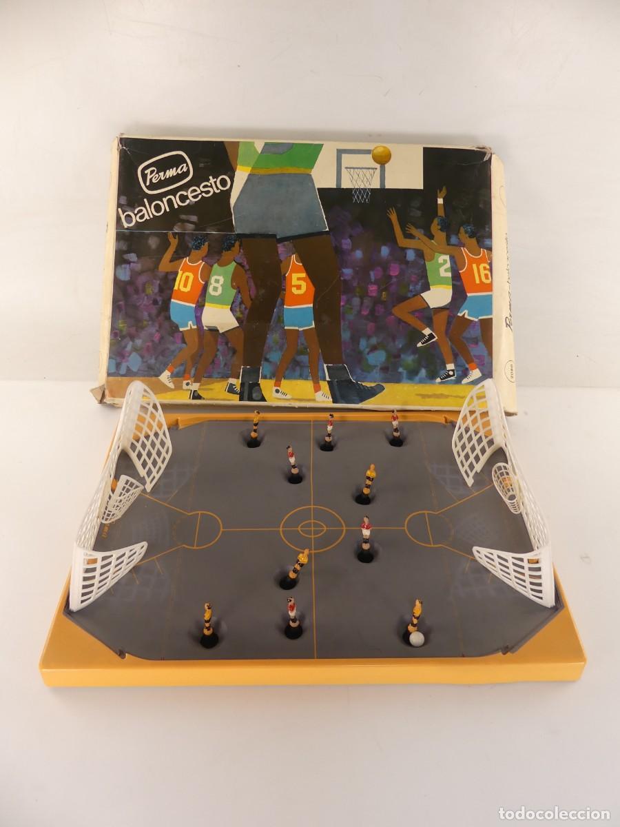 Juegos de mesa: JUEGO DE BALONCESTO DE PERMA CON CAJA